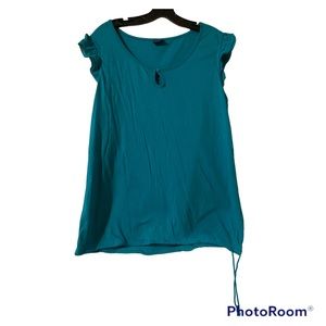 💫 Faded Glory Keyhole Blouse Large